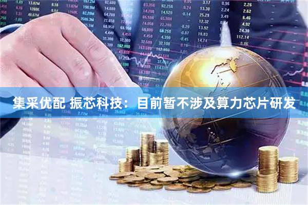 集采优配 振芯科技：目前暂不涉及算力芯片研发